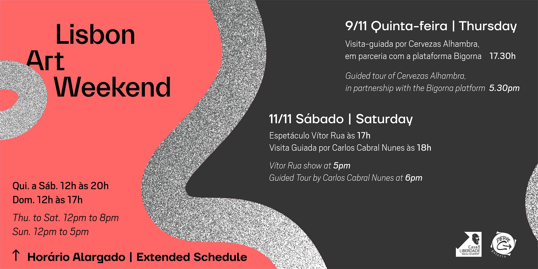 Lisbon Art Weekend | 9/11 > 12/11/2023